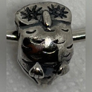 Pandora 925 silver owl charm